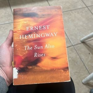 The Sun Also Rises classic novel / book by Ernest Hemingway